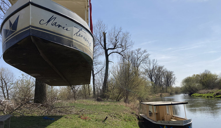 Po zimě se turistické lodě tradičně vracejí na řeku Moravu v Olomouci