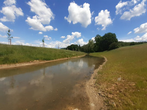 Je sucho, neprší a v řekách chybí voda. Bečva v Dluhonicích není ani na třetině normálu