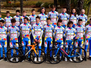 Tým Mapei Merida Kaňkovský 2022. Junioři, kadeti, kadetky, starší žáci.