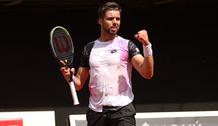 Jiří Veselý na turnaji v Prostějově