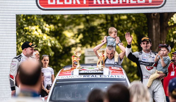 Věděli, že už nejde jet rychleji a že musíme něco vymyslet. Kopecký v závěru Rallye Český Krumlov zariskoval