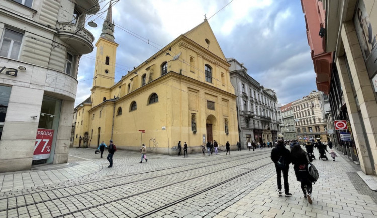 Kostel v centru Brna je tři roky zavřený. Termín rekonstrukce je v nedohlednu