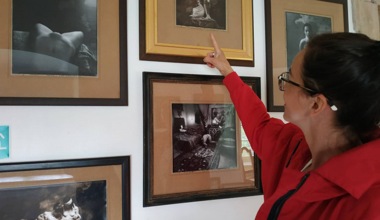 FOTOGALERIE: Jan Saudek se ženou Pavlínou vystavují na Plumlově. Tentokrát jde víc o erotiku a sex