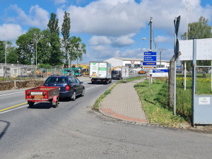 Klíčový tah Přerovem zašpuntuje kyvadlový provoz. Provizorní pruh pak vznikne místo chodníku