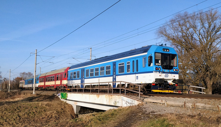 Návrh jízdních řádů na rok 2023: nejdůležitější změny jsou na trase z Olomouce do Šternberka a Uničova