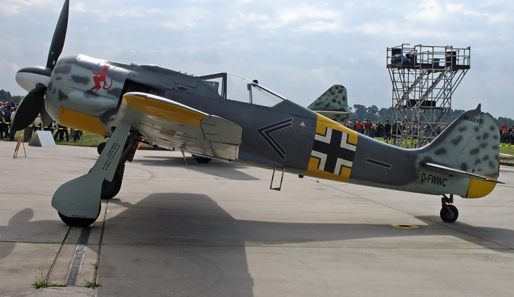 Letadlo Focke-Wulf 190 - ilustrační foto