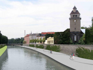 Olomouc chystá další protipovodňová opatření. Hráze u Klášterního Hradiska budou vyšší