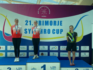 Olomoucké akvabely vybojovaly bohatou sbírku medailí na závodech v Chorvatsku