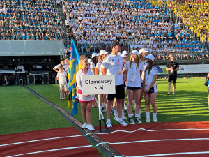 Na Andrově stadionu odstartovala největší sportovní akce letoška. Olympiáda dětí a mládeže