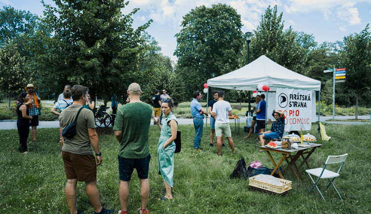 Kampaň Pirátů v Olomouci