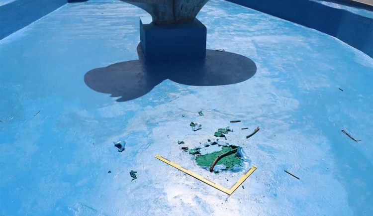 Kašna na náměstí Spojenců v Prostějově