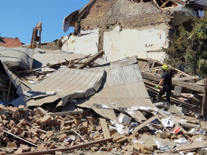 Strašná rána, myslel jsem, že je válka, řekl k detonaci domu senior z Olšan