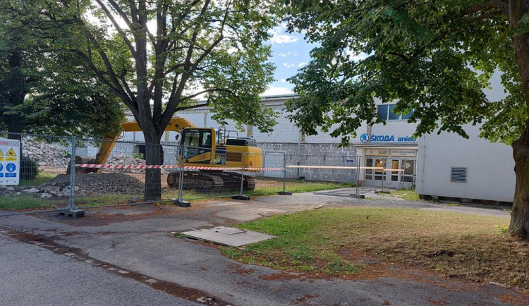 Sportovci využívající šumperský zimní stadion budou mít v nové přístavbě odpovídající zázemí