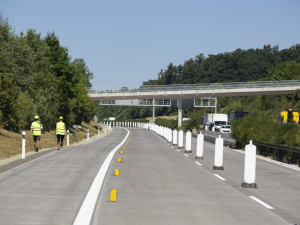 D35 mezi Olomoucí a Lipníkem prošla rekonstrukcí. Uzavírku protáhne výměna datových kabelů