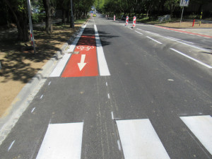 Olomouc opravila přechod v Hněvotínské ulici. Dostal dělící ostrůvek