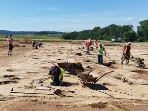 Bytový dům z pravěku. Archeologové z Olomouce odkryli sídlo prvních zemědělců
