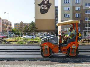 Část Zikovy ulice se brzy otevře, stavba tramvajové trati v Olomouci pokročila