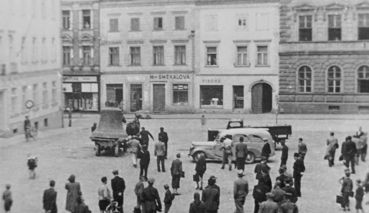 Rekvizice zvonu Maria v r. 1942