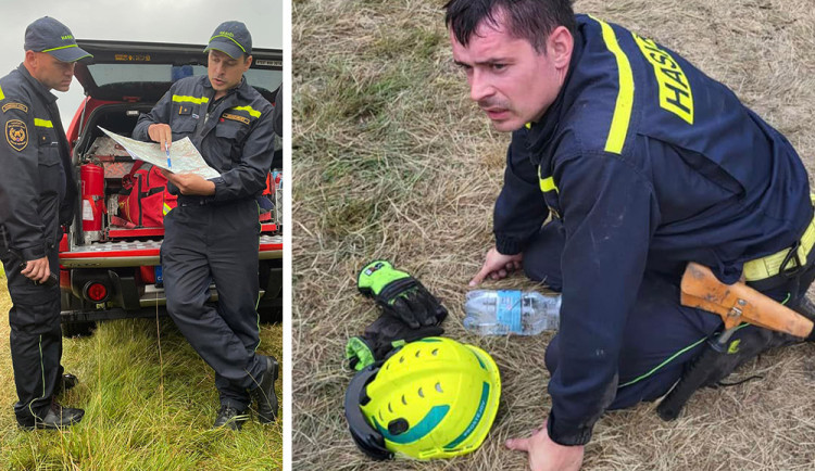 Extrémní zásah u Hřenska pohledem velitele odřadu Michala Hrubého: šedesát telefonátů denně a slaňování v šíleném terénu