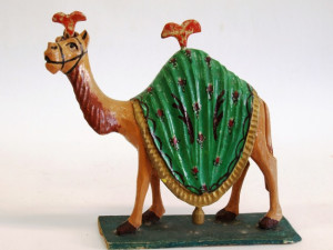 Betlémová figurka velblouda