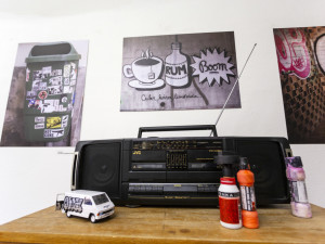 Unikátní výstava představuje olomouckou street art a graffiti scénu za posledních třicet let