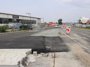 Na budovaném průtahu Přerovem začne stavba druhé poloviny kruhové křižovatky k Precheze