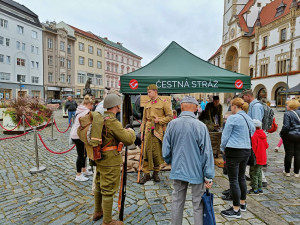 V Olomouci vzniká pískovcová socha císařovny Marie Terezie. Probíhá Týden vojenské historie