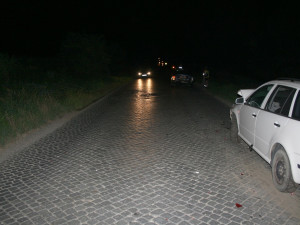 Řidička s dvě a půl promile narazila v Olomouci do auta, které zpomalilo. Hrozí jí tři roky