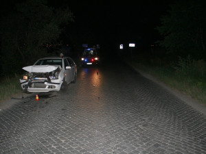 Řidička s dvě a půl promile narazila v Olomouci do auta, které zpomalilo. Hrozí jí tři roky