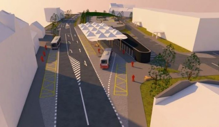 ilustrativní architektonické řešení, které se ještě bude měnit