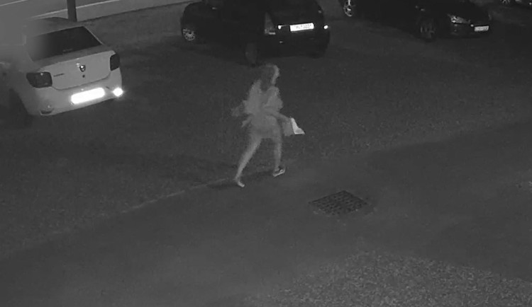 VIDEO: Kvůli požáru auta v obci Daskabát kriminalisté pátrají po neznámé ženě