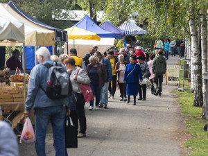 FOTOGALERIE: Zkumavky, květiny a výpěstky. Podzimní Flora přiblíží i taje genetiky