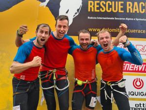 Horský záchranář z Jeseníků Roman Fišnar uspěl s kolegy na prestižním závodě v Itálii