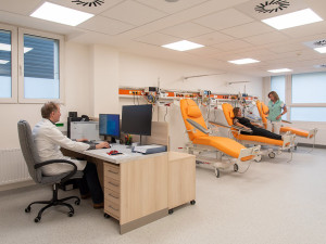 Kardiologie v olomoucké fakultní nemocnici získala nové prostory. Stacionář umožní zkrácení hospitalizace