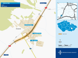 Cesta z Olomouce na Brno bez omezení. Dělníci opravili sjezd u Drysic