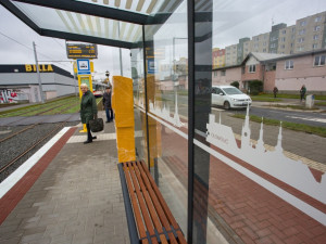 Tramvaje v plánovaném termínu vyrazily na nový úsek trati v Olomouci