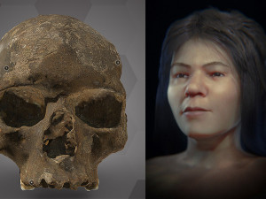 Vědci z neúplné lebky staré třicet tisíc let rekonstruovali podobu pravěké ženy z Olomoucka