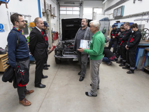 Honeywell podpořil talentované žáky v Lutíně. Propojení školy a praxe je ideální, shodli se ředitelé