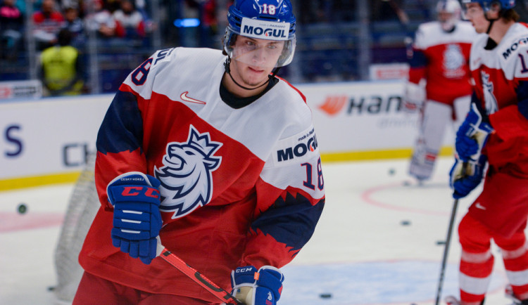 Karel Plášek v dresu české reprezentace