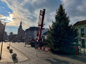 Vánoční strom v Přerově