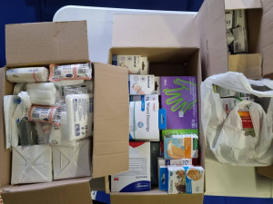 Sbírka pro ukrajinskou armádu v Uničově má i přes negativní reakce obrovský úspěch. Pokračuje v pátek