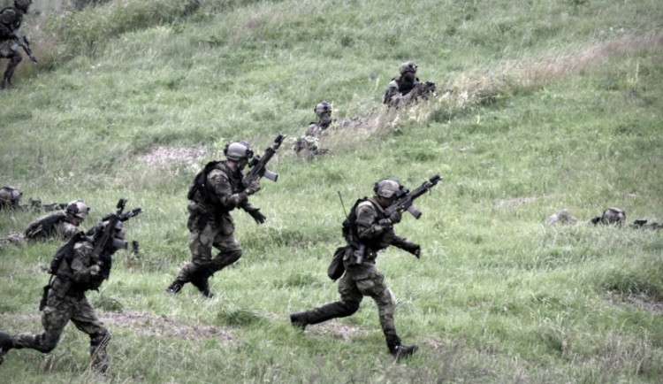 Výcvik českých vojáků na Libavé - Ilustrační foto