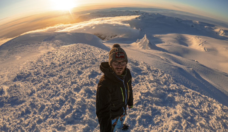Cestovatel Jarda Zaoral na Islandu