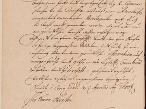 Vyšetřování barona Oderského (původní zápis)