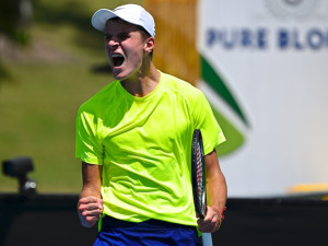 Setkání s Djokovičem a závěr sezony plný triumfů. Prostějovský talent Menšík zažil výjimečný rok