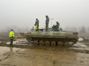 Na Libavé dnes skončilo první kolo výcviku ukrajinských vojáků. Vrací se do války proti ruskému agresorovi