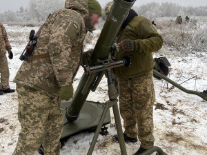 Na Libavé dnes skončilo první kolo výcviku ukrajinských vojáků. Vrací se do války proti ruskému agresorovi
