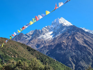 SAMA V NEPÁLU: Himalájská facka, první pohled na horské velikány a osobní loučení