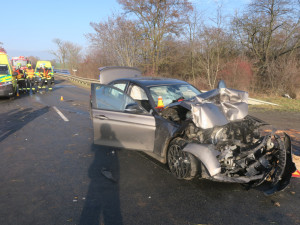 BMW, které u Němčic nad Hanou sestřelilo myslivce, letělo podle nich stodvacítkou