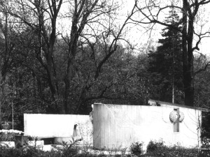 Archivní snímek Šneka ve Smetanových sadech